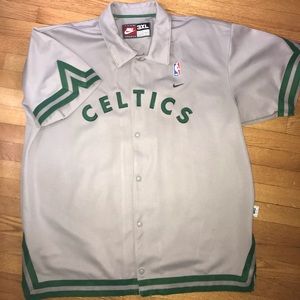 NBA Boston Celtics Throwback Warm-up Shirt